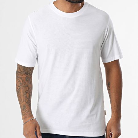 Jack And Jones - Canggu Summer Tee Shirt Blanco