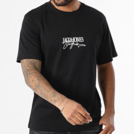 Jack And Jones - Almeria Branding Tee Negro