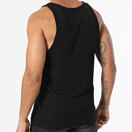 Jack And Jones - Sago Small Logo Slub Tank Top Negro