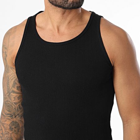 Jack And Jones - Camiseta de tirantes Acapulco Black Rib
