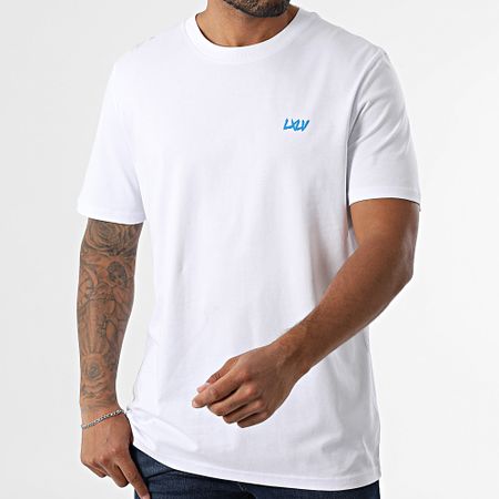 Luxury Lovers - Camiseta Monte Carlo Country Club Oversize Azul Blanca