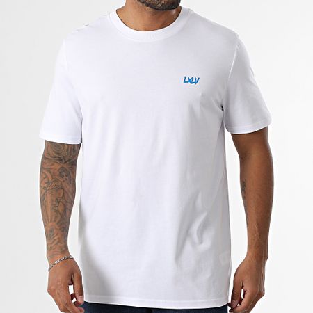 Luxury Lovers - Camiseta Monte Carlo Country Club Oversize Azul Blanca