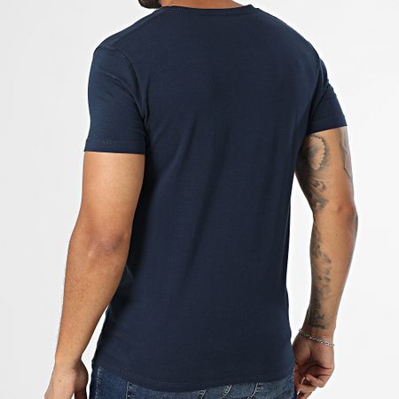 Pepe Jeans - Camiseta elástica original PM508210 Azul marino
