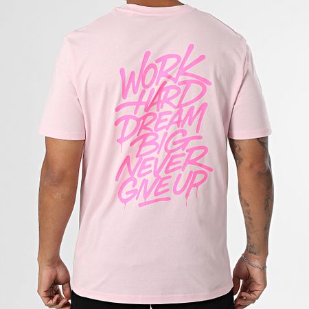 Super Prodige - Camiseta oversize grande Mindset rosa fluo