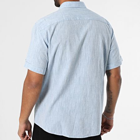 Armita - Regular Fit Camisa Manga Corta 853 Light Heather Blue