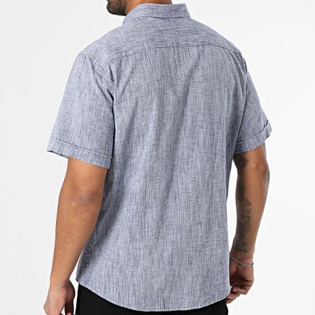 Armita - Regular Fit Camisa Manga Corta 853 Azul Marino Heather