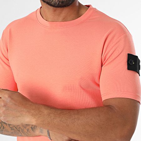 Black Industry - 009 Conjunto de camiseta y pantalón corto Salmón
