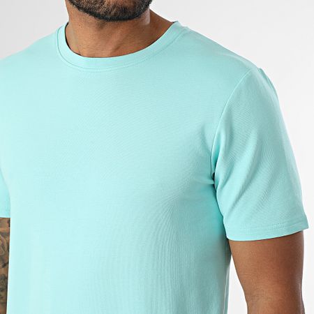 Black Industry - Conjunto de camiseta oversize turquesa y pantalón corto de jogging