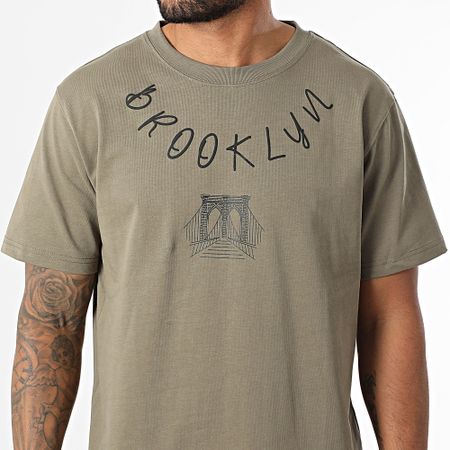 Classic Series - Camiseta oversize 135 verde caqui