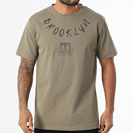 Classic Series - Camiseta oversize 135 verde caqui