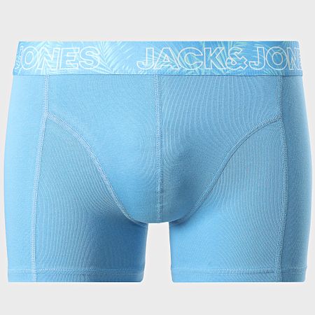 Jack And Jones - Pack De 10 Boxers Canvey Light Blue King Blue Turquesa Naranja Negro