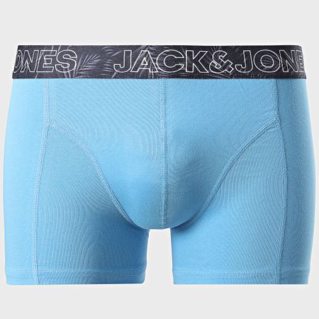 Jack And Jones - Pack De 10 Boxers Canvey Light Blue King Blue Turquesa Naranja Negro