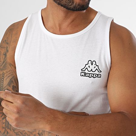 Kappa - Lote de 2 camisetas de tirantes 39492836 Blanco
