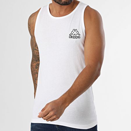 Kappa - Lote de 2 camisetas de tirantes 39492836 Blanco
