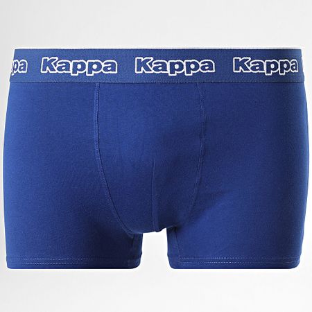 Kappa - Juego de 3 Boxers 92890514 Negro Azul Marino