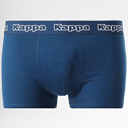 Kappa - Juego de 3 Boxers 92890514 Negro Azul Marino