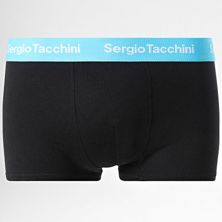 Sergio Tacchini - Pack de 4 calzoncillos bóxer 92890413 Negro