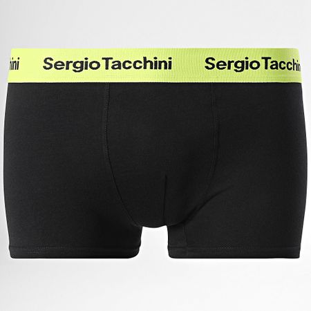 Sergio Tacchini - Pack de 4 calzoncillos bóxer 92890413 Negro