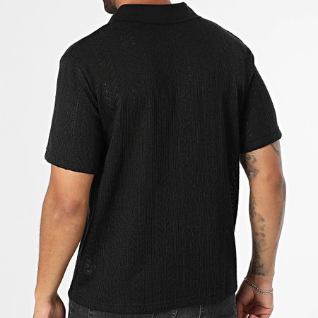 Uniplay - Polo de manga corta Open 520 Negro