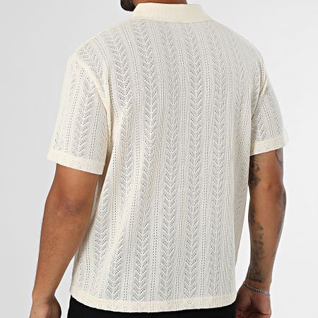Uniplay - Polo de manga corta calado 520 Beige