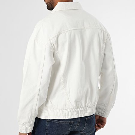 Uniplay - 22A Chaqueta vaquera con cremallera beige claro