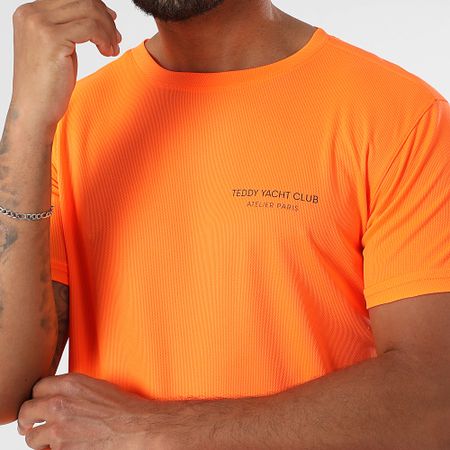 Teddy Yacht Club - Conjunto de maillot y pantalón corto Tech Atelier Paris Orange Negro