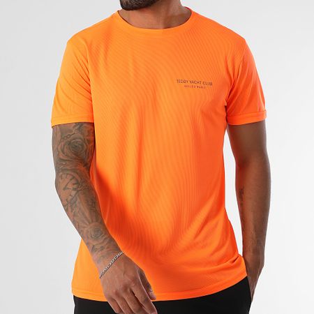 Teddy Yacht Club - Conjunto de maillot y pantalón corto Tech Atelier Paris Orange Negro