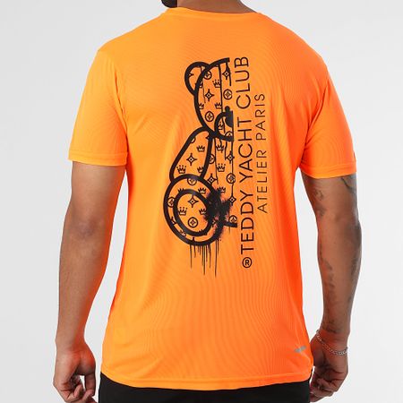 Teddy Yacht Club - Conjunto de maillot y pantalón corto Tech Atelier Paris Orange Negro