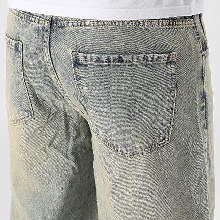 Uniplay - Baggy Fit Vaqueros Cortos 390 Azul Denim Beige
