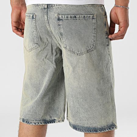 Uniplay - Baggy Fit Vaqueros Cortos 390 Azul Denim Beige