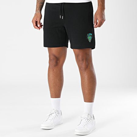 DC Comics - Joker Logo Jogging Shorts Negro