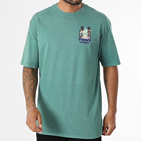 Black Industry - Camiseta oversize Côte D'Azur 033 Verde