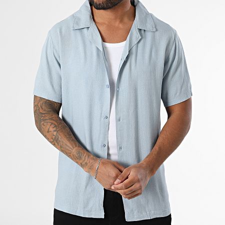 Classic Series - Camisa de manga corta azul claro Leon