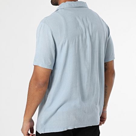 Classic Series - Camisa de manga corta azul claro Leon