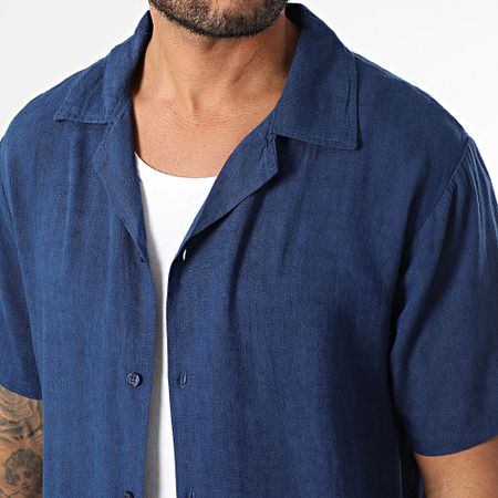 Classic Series - Camisa de manga corta Leon Navy