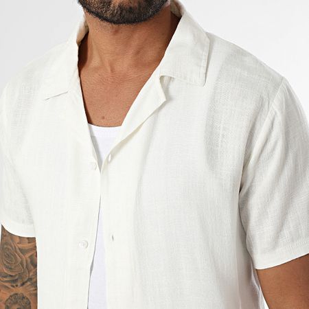 Classic Series - Camisa de manga corta Leon Beige Claro