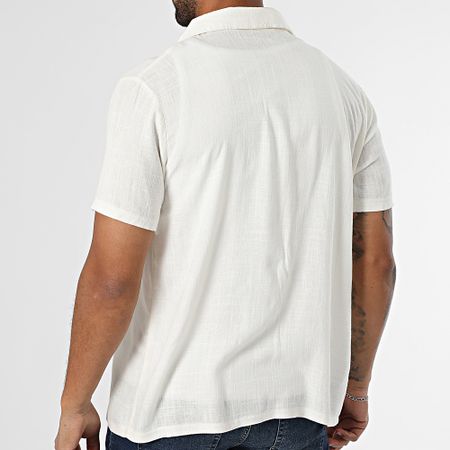 Classic Series - Camisa de manga corta Leon Beige Claro