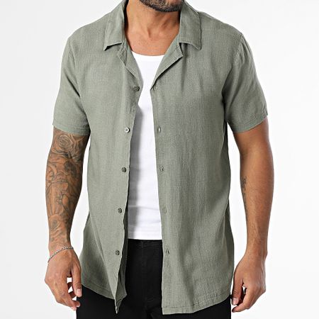 Classic Series - Leon Camisa Manga Corta Verde Caqui