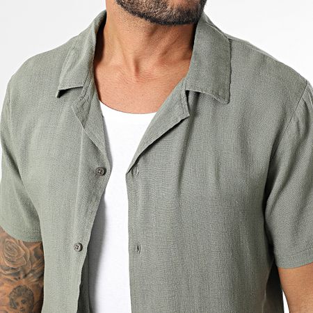 Classic Series - Leon Camisa Manga Corta Verde Caqui