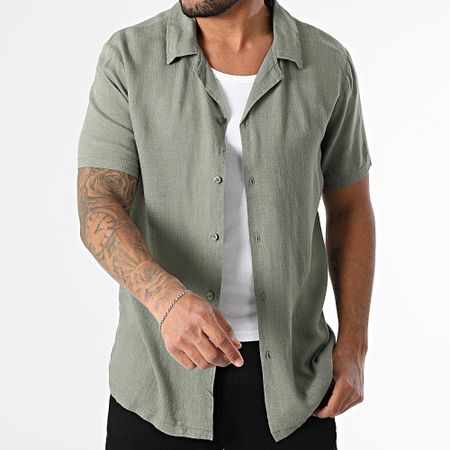 Classic Series - Leon Camisa Manga Corta Verde Caqui