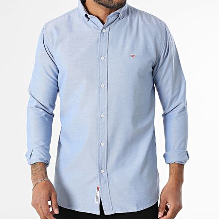 Geographical Norway - Camisa de manga larga 432 Azul claro