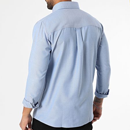 Geographical Norway - Camisa de manga larga 432 Azul claro