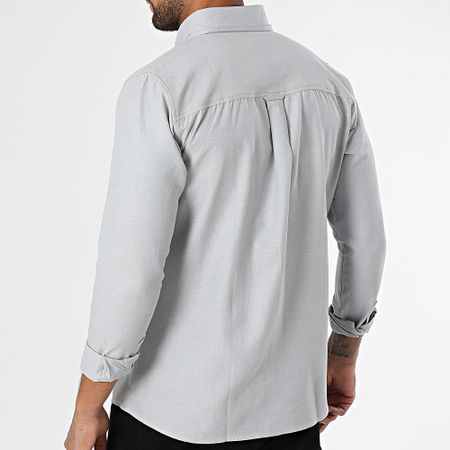 Geographical Norway - Camisa de manga larga 173 Gris