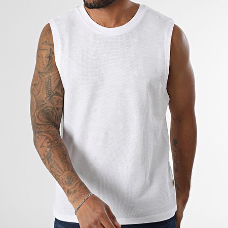 Jack And Jones - Camiseta sin mangas Hydra Blanca