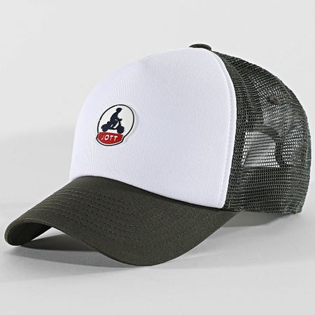 JOTT - Gorra Trucker Sail 2.0 Caqui Verde Blanco