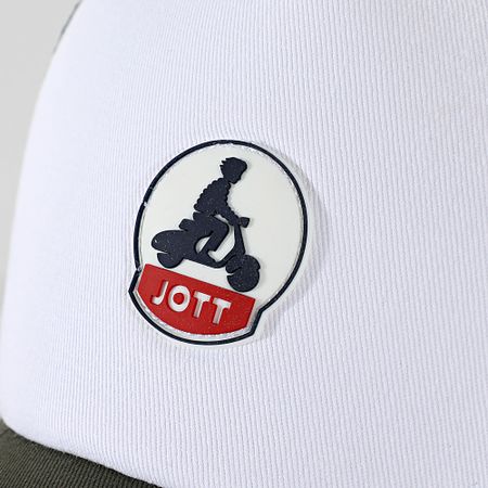 JOTT - Gorra Trucker Sail 2.0 Caqui Verde Blanco