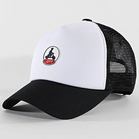 JOTT - Gorra Trucker Sail 2.0 Negra Blanca