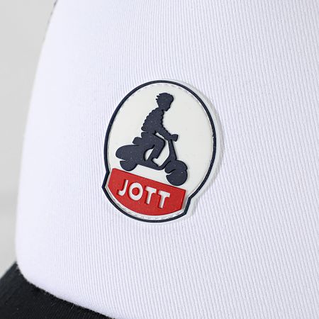 JOTT - Gorra Trucker Sail 2.0 Negra Blanca