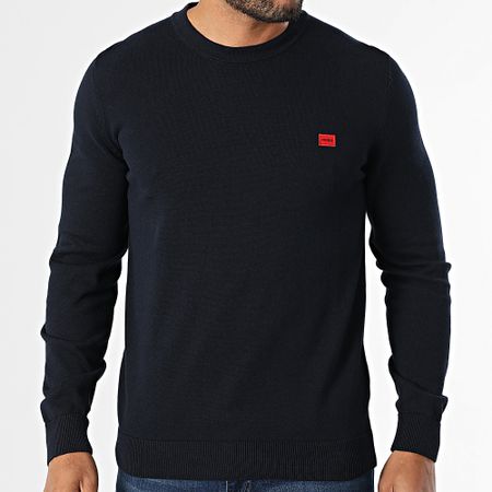 HUGO - Jersey San Cassius 50475083 Azul marino