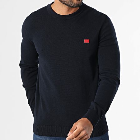 HUGO - Jersey San Cassius 50475083 Azul marino